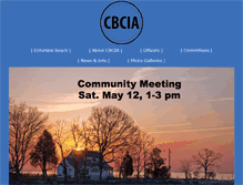 Tablet Screenshot of cbcia.org